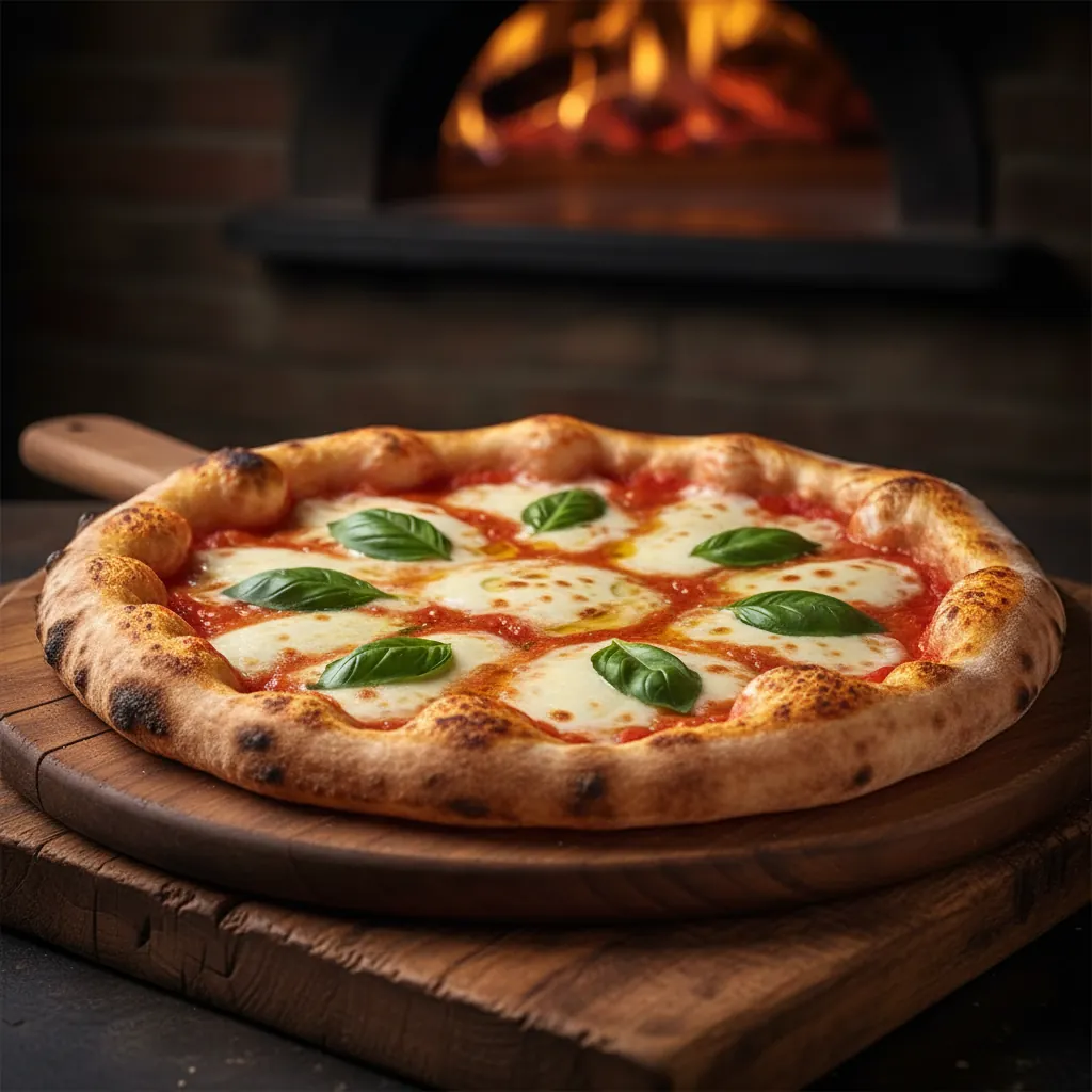 Ambachtelijke pizza uit de steenoven